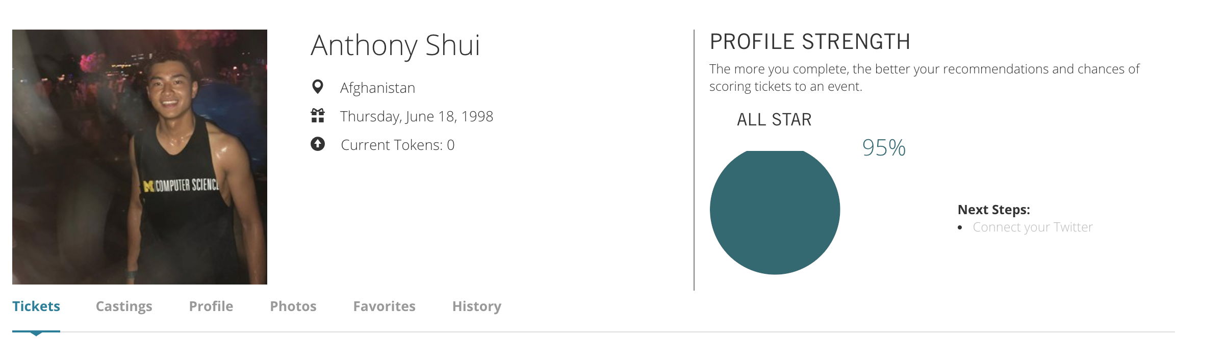 My Profile